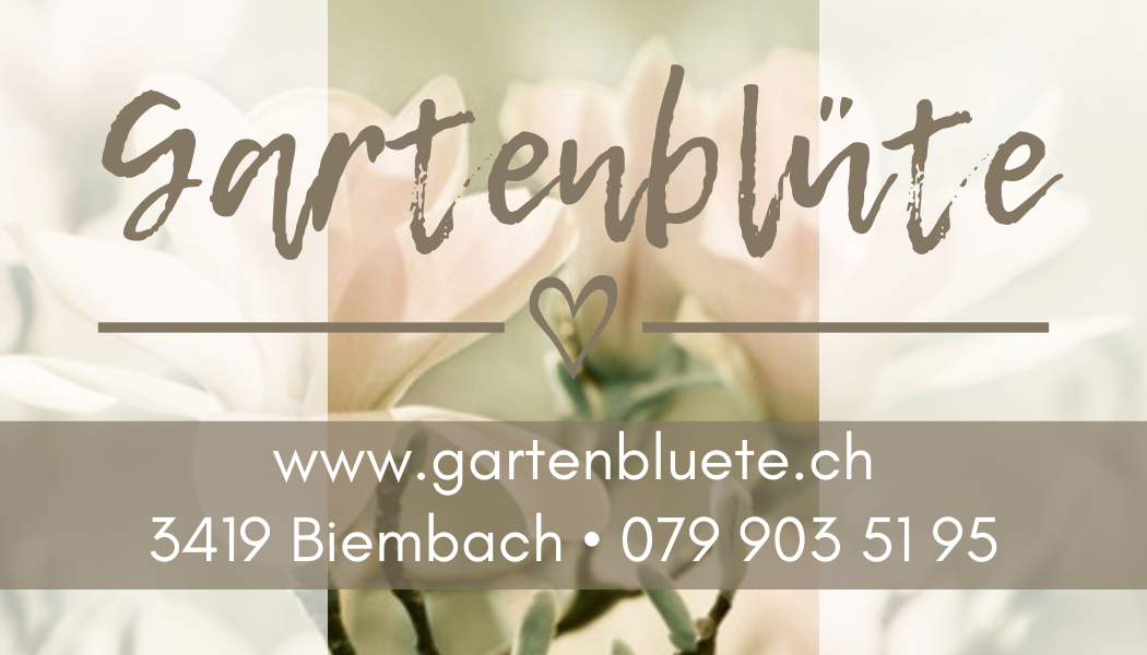 Gartenblüte